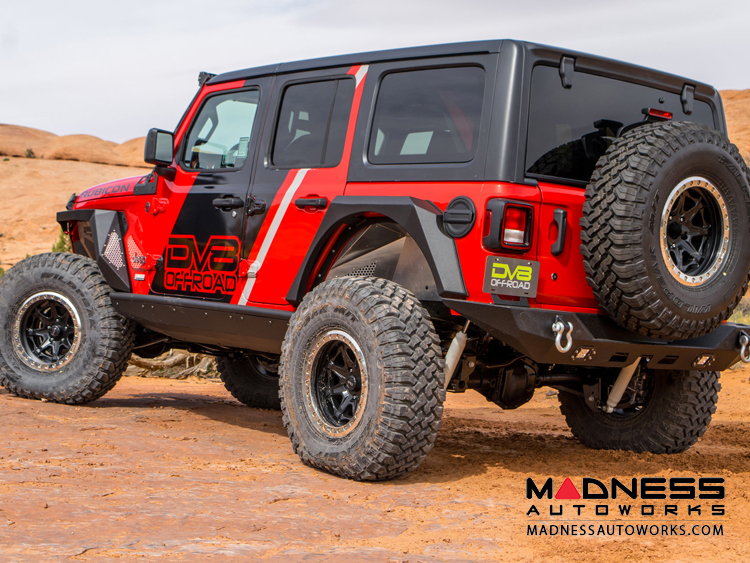 Jeep Wrangler JL Armor Style Fenders with Vents & Turn Signals